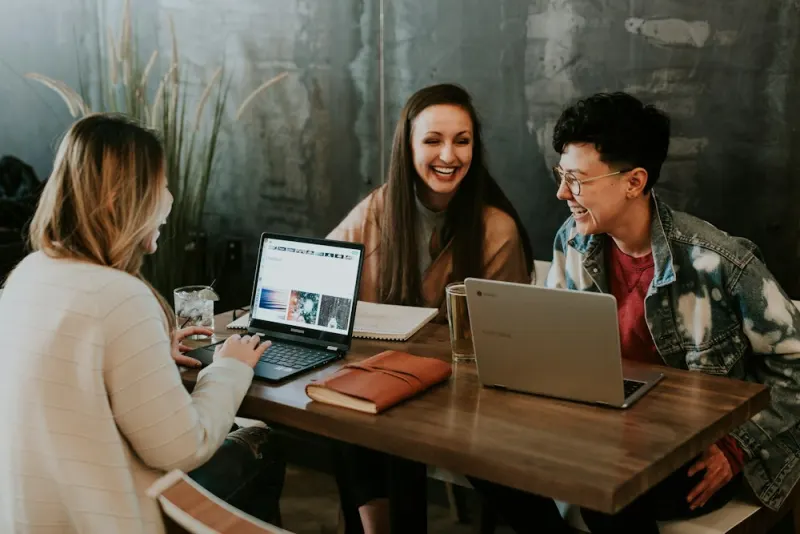 SEO team planning a digital marketing strategy